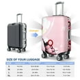 thumbnail image 6 of Lsque Five Nights At Freddy'S Printed Luggage Cover, Travel Luggage Protector,Scratch and Dirt Resistant, Fits 18-32 Inch Luggage - X-Large, 6 of 9