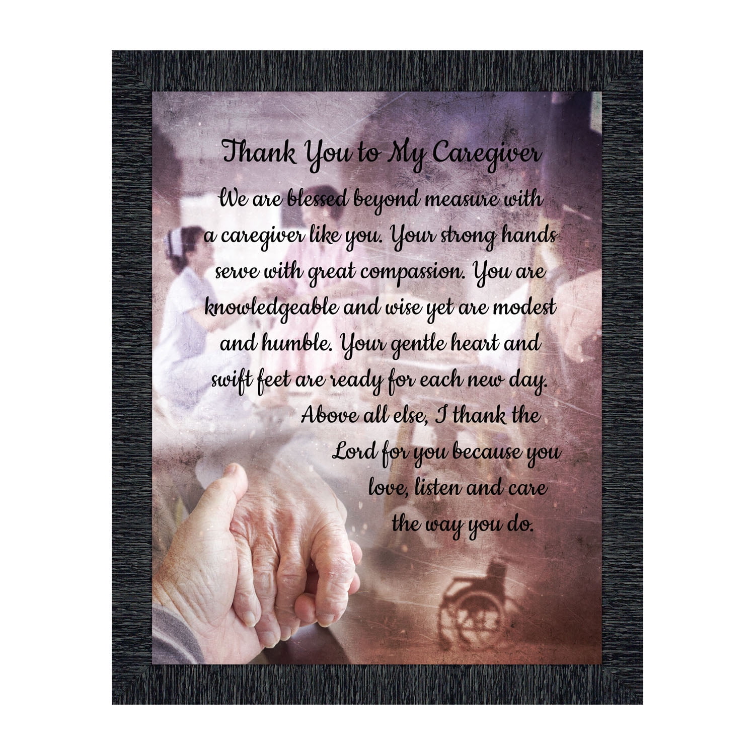 Thank You to My Caregiver, Appreciation to a Companion, Gift for Those ...