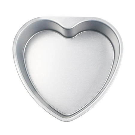 

Heart Shaped Removable Bottom Thicken Aluminum Alloy Chocolate Cake Tin Baking () for 8inch