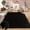 Black, variant on GHOUSE Black Rugs 8x10 Large Shag Area Rug for Bedroom Living Room
