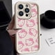 thumbnail image 3 of Sanrio-funda estereoscópica 3D de Hello Kitty para IPhone, carcasa trasera de silicona suave para IPhone 15, 14, 13, 12, 11 Pro Max, XR, XS, 7, 8 Plus, SE2, Y2K, 3 of 5