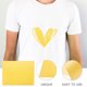 thumbnail image 5 of unbranded Vinilo Htv Glitter Amarillo Para Y Transferencia En Camisetas Y Textiles, 5 of 5
