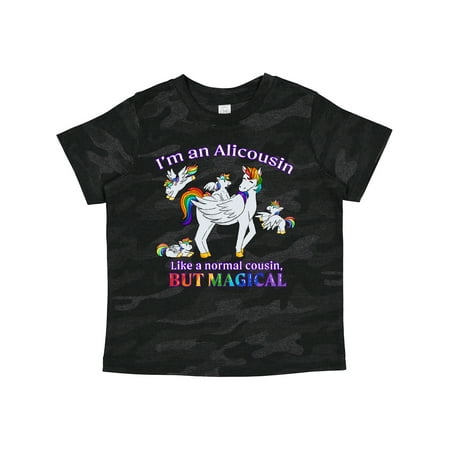 

Inktastic I m an Alicousin Like a Normal Cousin but Magical Gift Toddler Boy or Toddler Girl T-Shirt
