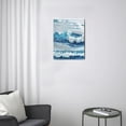 thumbnail image 2 of Embellish HomeAbstract Wall Art with Glitter Texture, Canvas Artwork Print, Modern Style Decor, Perfect Display Size 12x16inch., 2 of 7