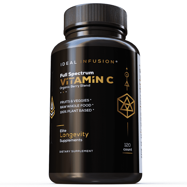 Whole Food Vitamin C Complex + All Natural Plant Based Vitamin C