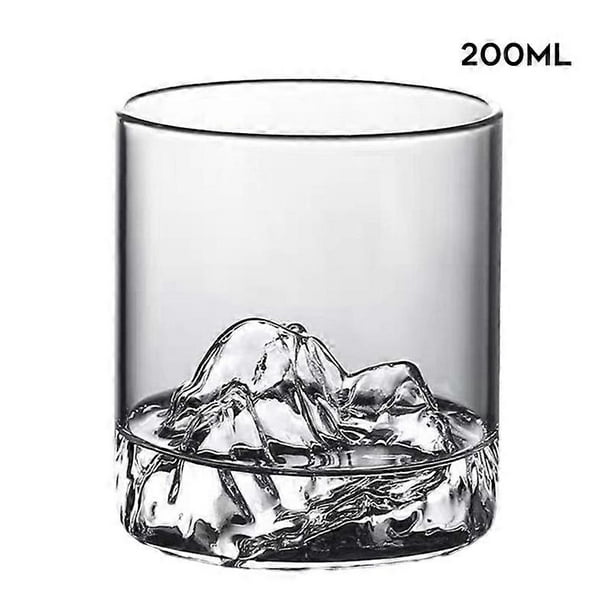 Japanese Mountain Whiskey Glass 200/300ML Transparent Multipurpose Glass Bar Party Drinkware