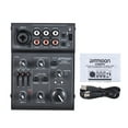 thumbnail image 4 of ammoon AGE03 Console de Mixage Mini 5 Canaux avec Interface Audio USB Effet d'Écho Intégré Alimenté par USB pour Enregistrement DJ Diffusion en Direct Karaoké, 4 of 7