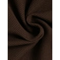 thumbnail image 5 of Women's Crew Neck Ribbed Fitted Shirt, Basic Short Sleeves Slim Fit Tops Summer T Shirt, 5 of 8