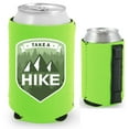 thumbnail image 1 of Take A Hike Magnetic Can Coolie (Bright Green), 1 of 4