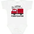 thumbnail image 3 of Inktastic Red Fire Little Firefighter Boys or Girls Baby Bodysuit, 3 of 5