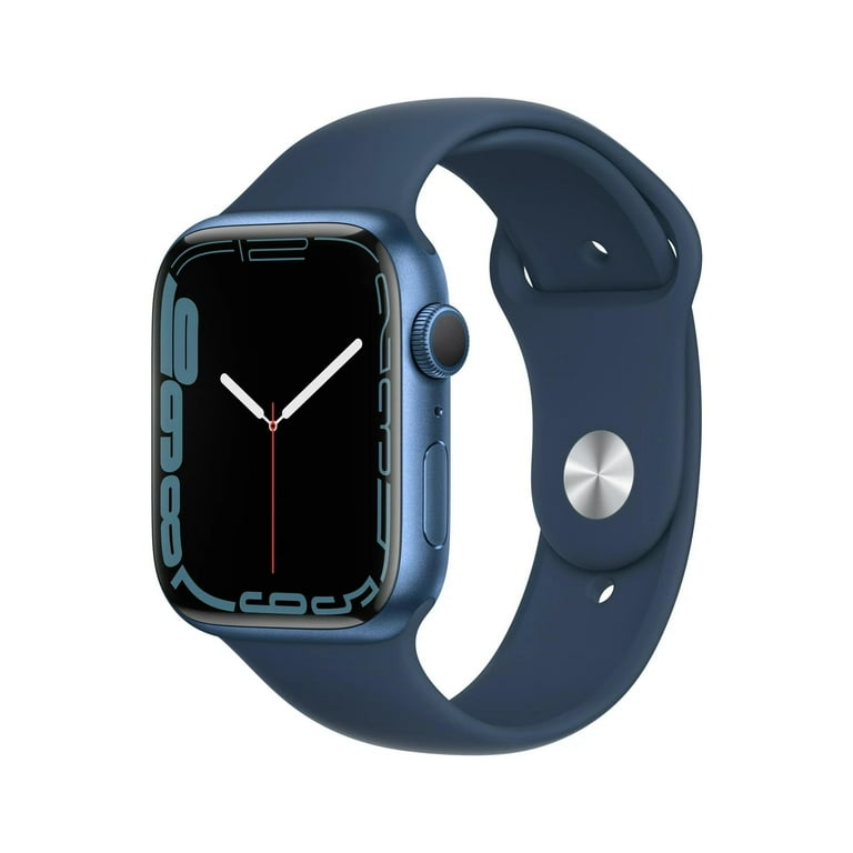 Restored Apple Watch Series 7 (GPS, 45 mm) Blue Aluminum Case with 