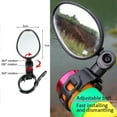 thumbnail image 2 of Mountain Bike Rearview Mirror Bicycle Handlebar Convex Rear View Mirror, 2 of 9