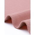 thumbnail image 4 of DARING DIVA Women's Fall Long Sleeve Bow Tie Front Cute Tunic Dress XL Grey Pink, 4 of 4