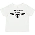 thumbnail image 3 of Inktastic Life Behind Bars Mountain Bike Boys or Girls Toddler T-Shirt, 3 of 5