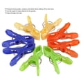 thumbnail image 2 of MasteelfCA TINKSKY 8pcs Large Sized Bright Color Plastic Beach Towel Clips Quilt Clips, 2 of 8