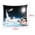 thumbnail image 3 of Manta de Sherpa de Navidad, Manta de de Sherpa Súper Suave, Manta Decorativa para Cama, Sofá, 1 Yotijar Manta de lana de Navidad, 3 of 10