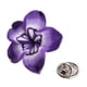 thumbnail image 3 of Broche Pin de Forma Flor Joyería Elegante para para proteger Purple1, 3 of 9