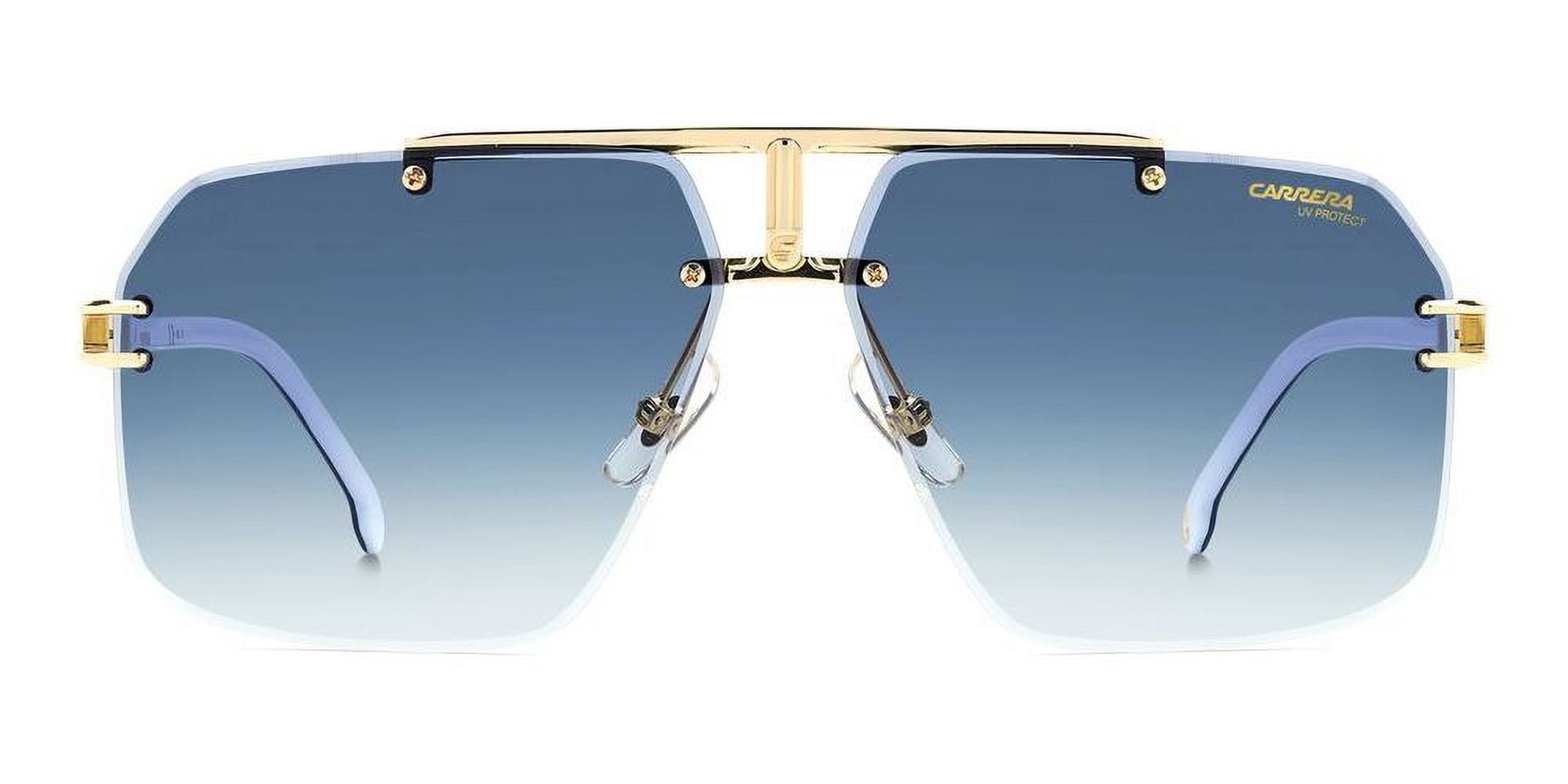 Carrera - CARRERA 1054/S, Squared metal men GOLD/BLUE SHADED