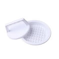 thumbnail image 2 of 2-In-1 Detachable Hamburger Press Patty Maker With Indent Top & Large Bottom Base 1Pc, Food Grade Pp Non-Stick Easy Clean Kitchen Tool, Great Gift For Grillers Burger, 2 of 7