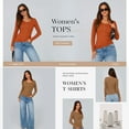 thumbnail image 4 of PRETTYGARDEN Women's 2026 Spring Fall Long Sleeve Henley T Shirts Button Ribbed Knit Slim Fit Casual Basic Tops Blouse, 4 of 9