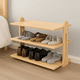 thumbnail image 1 of Zapatero Armable de Madera MDF Natural 3 Niveles para Hogar, 1 of 3