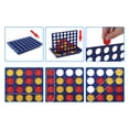 thumbnail image 3 of Pocket Board Game Foldable Colorful Checker Drop Plastic Connect Game Connect Portable Plastic Connect Game, 17816, 3 of 9