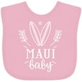 thumbnail image 3 of Inktastic Maui Hawaii Baby Surfing Boys or Girls Baby Bib, 3 of 4