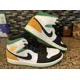 thumbnail image 1 of N I-K-E A i r-Jor-dan 1 Mid SE Oakland Sneaker Mens Size 8 Used 852542-101 Green Gold, 1 of 6