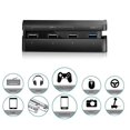 thumbnail image 3 of Compatible con el concentrador de consola de juegos Ps4 Slim, concentrador de 4 puertos USB para Ps4 Slim, negro kaili Sencillez, 3 of 4