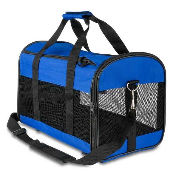 Mochila transportadora para perro Gato Esflo Azul