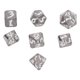 thumbnail image 3 of Polyhedral Dice, Luminous Metal Dice Mellow For Board Game For Adult ANGGREK Otros, 3 of 8
