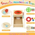 thumbnail image 2 of Montessori Toys Wdmiya 6 en 1 para niños de 1 año con permanencia de objetos, 2 of 7