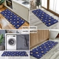 thumbnail image 6 of Blue Gold Sun Moon Star Pattern Kitchen Rug Mat,Kitchen Runner Rugs Non Skid Washable,Decorative Kitchen Floor Mats for Kitchen,Sink,Laundry,17"x47.2", 6 of 7