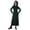 Dark Green, variant on Moomaya Womens Long Sleeve Pullover Hoodie Maxi Dress Pockets Casual Long Dresses