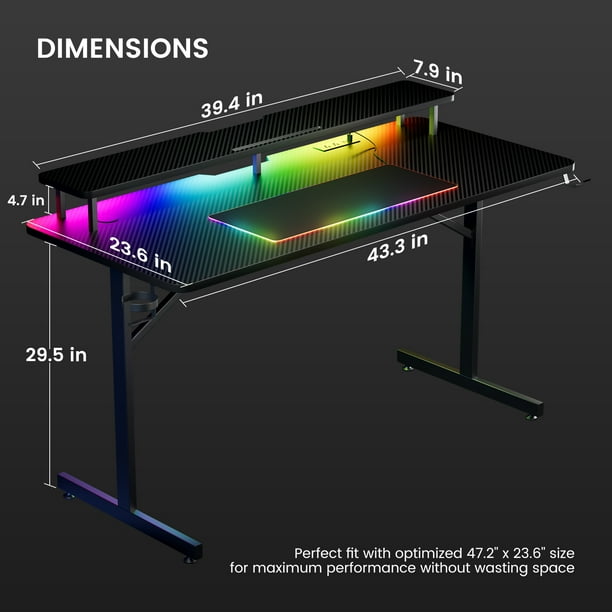 GTRACING Lumina Elite Desk - Office IT solutions for office
