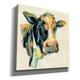 thumbnail image 2 of Epic Graffiti 'Expressionistic Cow I' by Silvia Vassileva, Canvas Wall Art, 37"x37", 2 of 8