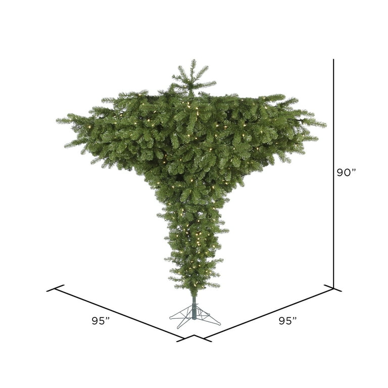 OasisCraft Árbol De Navidad Artificial Sin Luz De 6.5 Pies, árbol De