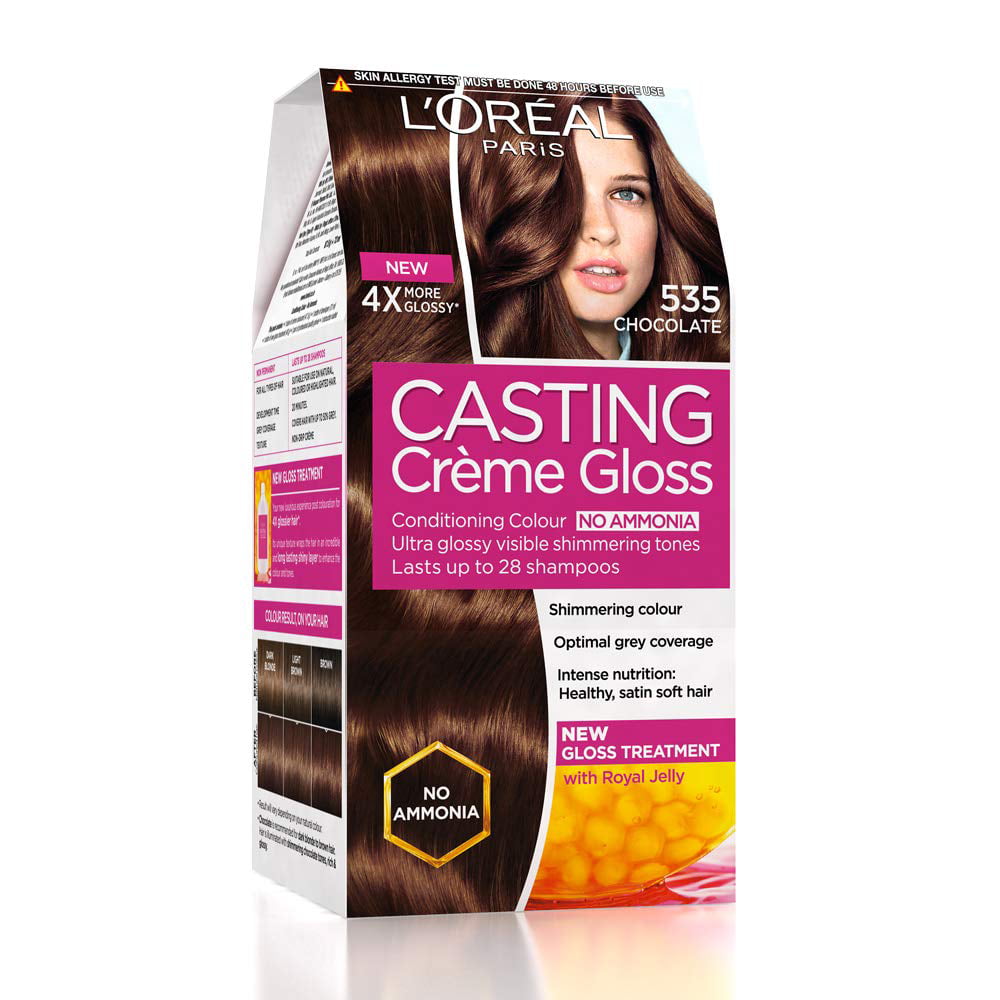 Buy LOreal Paris Casting Creme Gloss Hair Color, Chocolate 535,   Online at Lowest Price in Ubuy Nepal. 811892053