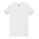 thumbnail image 1 of Camiseta deportiva de rendimiento para hombre: camisetas de manga corta con cuello redondo de algodón para actividades al aire libre, color blanco, 1 of 5