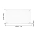 thumbnail image 2 of Unique Bargains 5.1' x 7.1' x 0.2' Acrylic Picture Frame Magnetic Photo Frames Display Double Sided, Clear, 2 of 6
