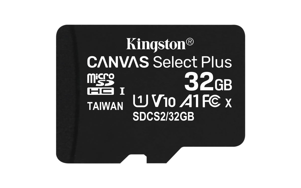 Kingston 32GB Samsung SM-A600F MicroSDHC Canvas Select Plus Card Verified by SanFlash. 100MBs Works with Kingston 