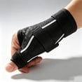 thumbnail image 3 of CozeLy Thumb Spica Splint Left Hand Brace with Thumb Support Thumb Stabilizer for Tendonitis Sprain Trigger Thumb Wrist Brace Right Hand Adjustable, 3 of 4