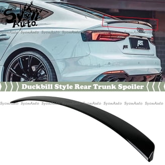 Gloss Black Duckbill Trunk Spoiler For Audi A5 B8 Coupe 2008-2016 - No Drilling