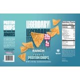 Legendary Popped Protein Chips, 20g Protein, Ranch, 34g per individual ...