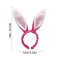 thumbnail image 3 of REZUOFI 3 Pcs Easter Bunny Ears Headband Floral Decor Spring Party Hair Accessory for Women Festive Holiday Celebration Costume, 3 of 9
