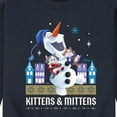 thumbnail image 3 of Frozen 2 - Kittens And Mittens - Adult Crew Fleece, 3 of 5