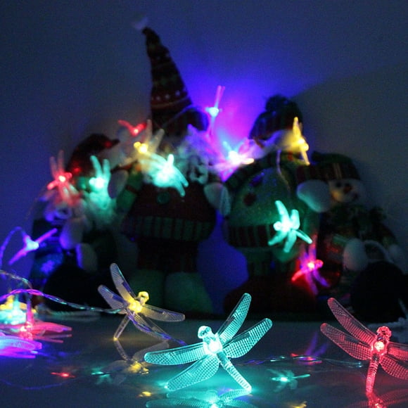 EGNMCR Light Strip, Christmas Lights Solar Crystal String Lights Lighting For Garden Home String Lights
