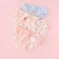 thumbnail image 2 of shoper Toddler Underwear Girls 3t Soft Underwear Cartoon Print Kids Cool Breathable Comfort Panty Briefs Toddler Undies(Pack Of 4) White XL, 2 of 4
