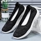 thumbnail image 4 of Zapatos planos de malla para mujer zapatillas antideslizantes zapatos de viaje cómodos para mujer, 4 of 7