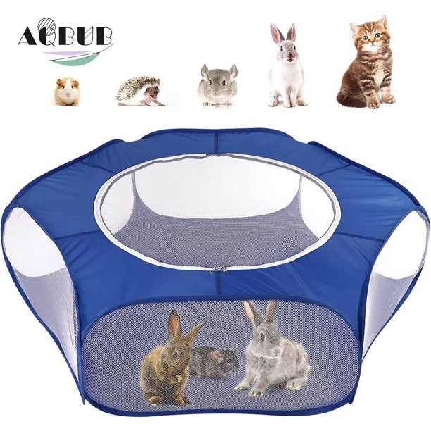 Small animal play pen, waterproof small pet cage tent with large